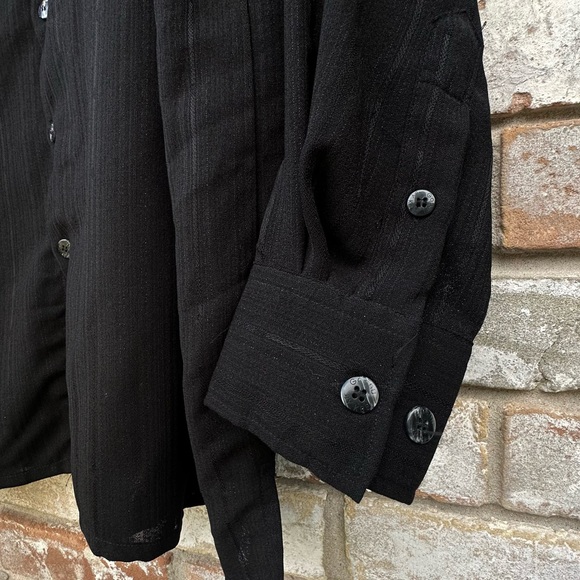 Vintage Long Sleeved Gauchu Button Down Shirt - Picture 5 of 14